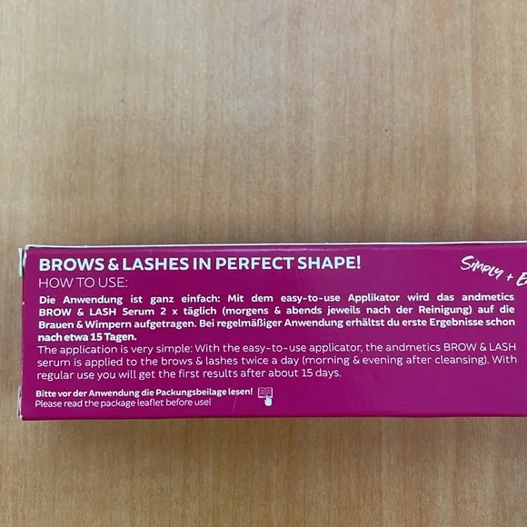 New Andmetics Brow & Lash Booster Serum 10ml!!🔥🔥🔥 - Picture 7 of 12